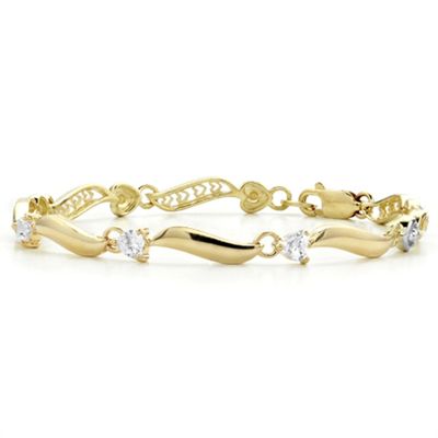 Engraved Birthstone Bracelet