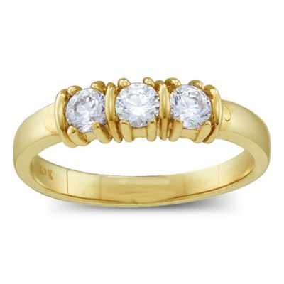 Classic Separated Birthstone  Ring