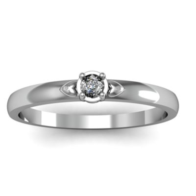Heart Surrounded Birthstone Daughters Ring