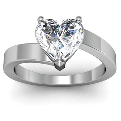 "Passion" Large Heart Birthstone Daughters Ring