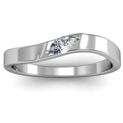 "Muse" Marquise Swirl Daughters Ring