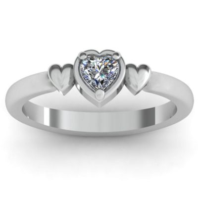 Triple Heart Daughters Ring