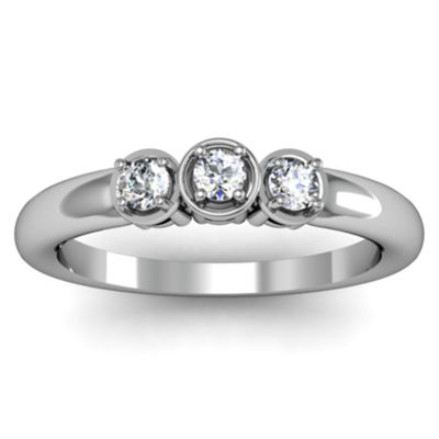 Triple Birthstone Daughters Ring