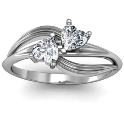 A "Couple" of Hearts  Ring