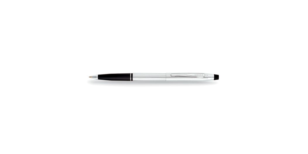 Classic Century Wide Girth Chrome and Black Selectip Rolling Ball Pen