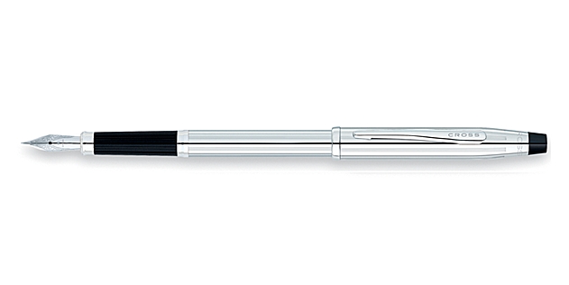 Century II Lustrous Chrome Fountain Pen