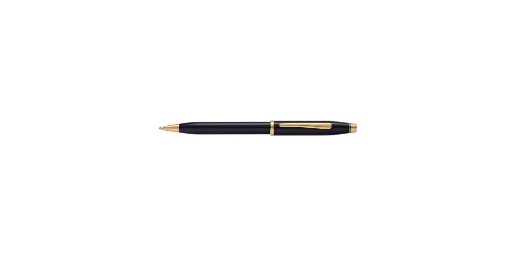 Century II Black Lacquer Ballpoint Pen