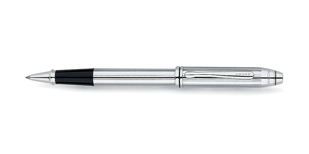 Townsend Lustrous Chrome Selectip Rolling Ball Pen