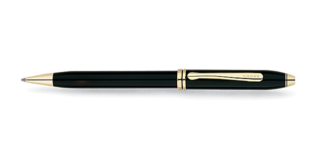 Townsend Black Lacquer Ballpoint Pen