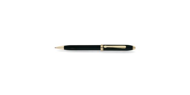 Townsend Black Lacquer Rollerball Pen