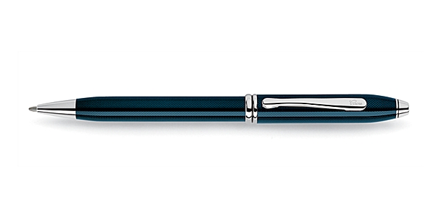 Townsend Quartz Blue Lacquer Ballpoint Pen