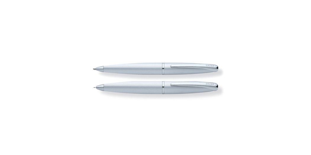 ATX Matte Chrome Pen and Pencil Set