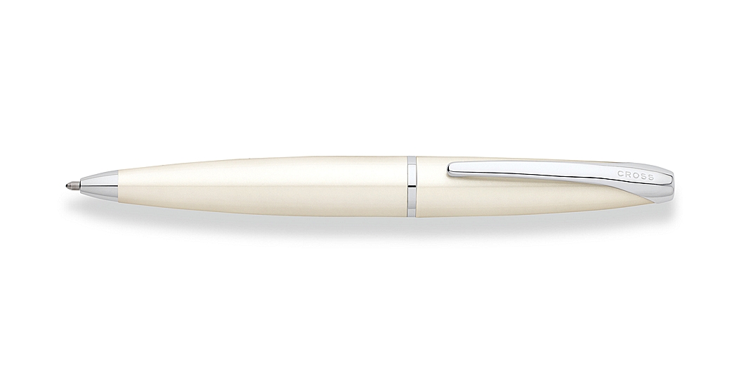 ATX Pearlescent White Ballpoint Pen