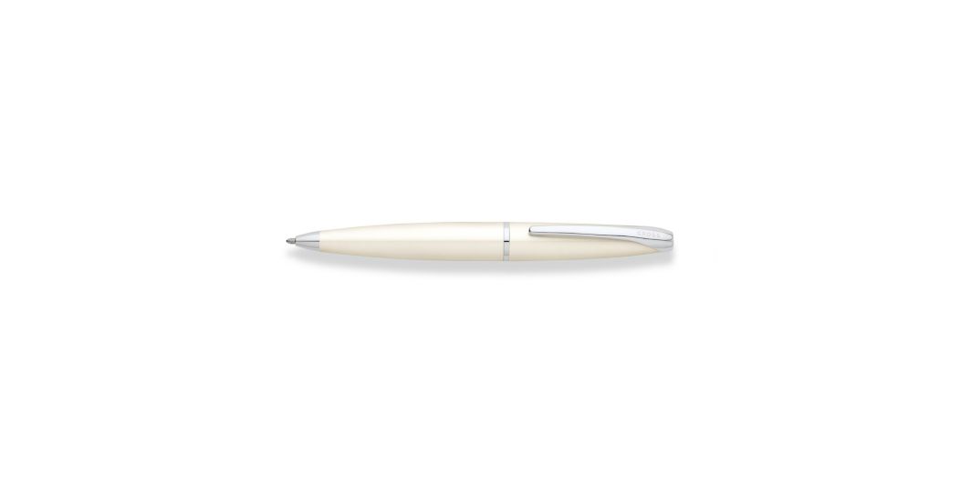 ATX Pearlescent White Ballpoint Pen