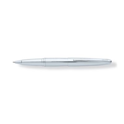 Super-smooth chrome finish, polished to perfection and reflecting the contemporary fashion for modern metals. The ATX Pure Chrome Rollerball pen features polished chrome plated appointments.