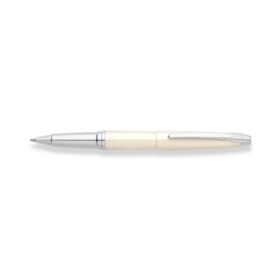 ATX Pearlescent White Lacquer Rollerball Pen
