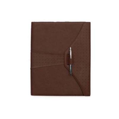 Product image for Schrijfmap met Ballpoint - Bruin Leder