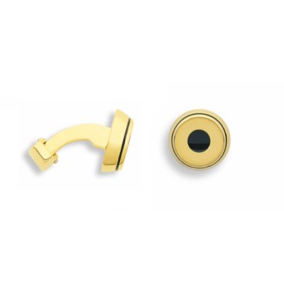 Product image for Cross Konische Goud/Email Manchetknopen