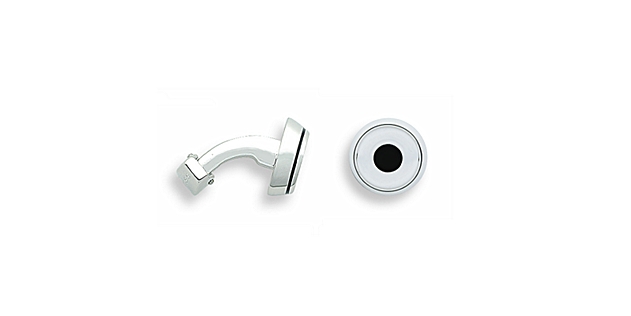 Black Enamel Cufflink