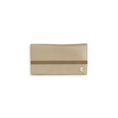 Product image for 1846 Leder  Chequeboek Houder met Pen