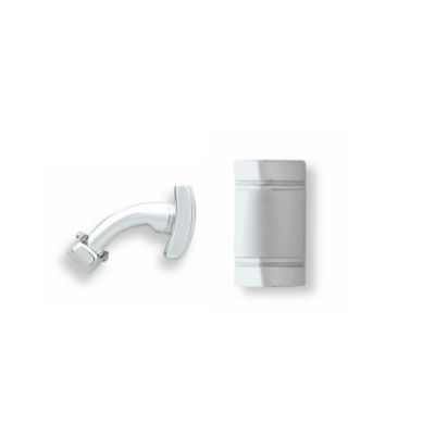 Product image for Apogee- Satijn Rhodium-Plated manchetknopen