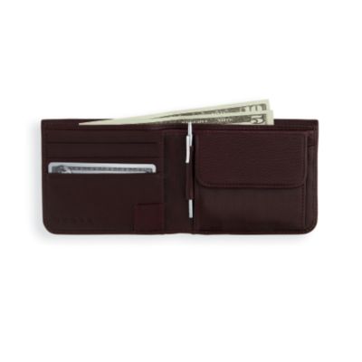 Product image for Autocross Leder Geldbörse mit Münzfach - braun