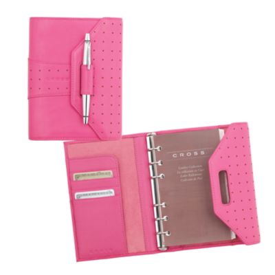 Product image for Agenda de bolsillo Autocross con bolígrafo - Rosa