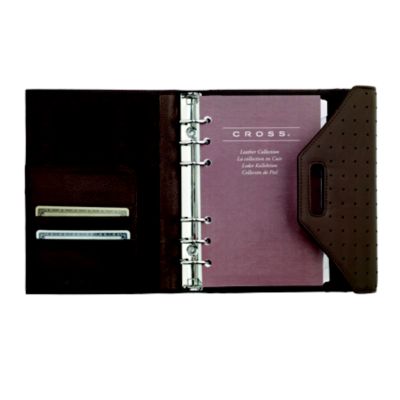 Product image for Agenda Personal con bolígrafo Autocross - Marrón