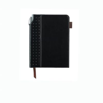 Signature Medium Journals are a stylish evolution. Each journal features a cleverly integrated pen sleeve that's ideal for storing the complimentary pens, plus ribbon page marker, expandable inner pocket and acid-free paper with perforations to more easil