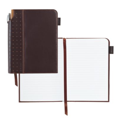 Product image for Journal Cross Signature taille moyenne - Marron/Fauve