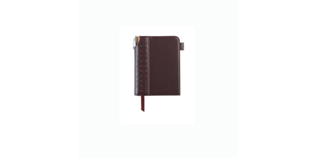 Small Brown Signature Journal with Pen