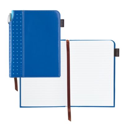 Product image for Journal Cross Signature taille moyenne - Bleu/Bleu Clair