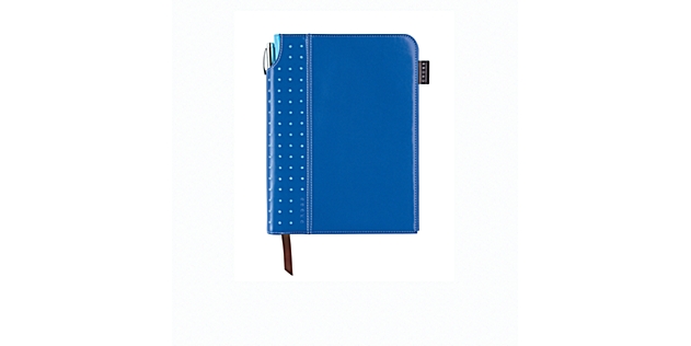 Blue Medium Signature Journal with Pe