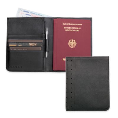 Product image for Autocros Leder Dokumentenetui - schwarz