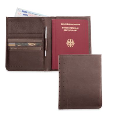 Product image for Autocros Leder Dokumentenetui - Braun