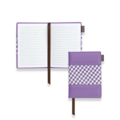 Product image for Kleines Journal in purpurfarbenem Gingham - A6