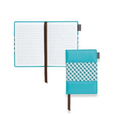 Product image for Kleines Journal in hellblauem Gingham - A6