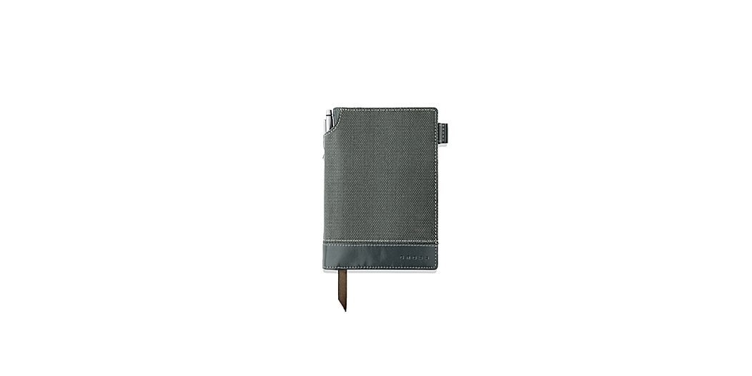 Small A6 Textured Grey Journal