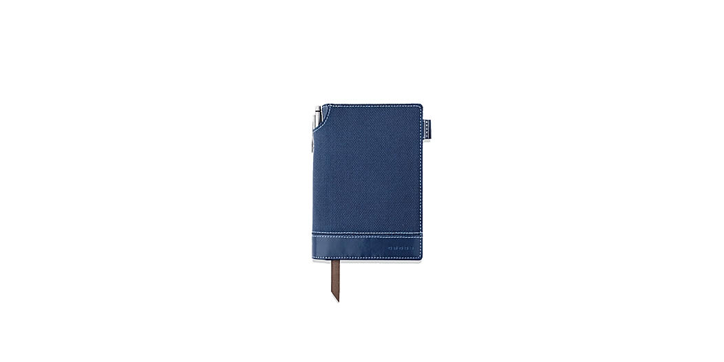 Small A6 Textured Blue Journal