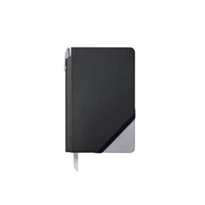Keep it all together with our collection of Cross Jotzone journals in classic black accented with a splash of color. Each journal features a flexible cover, an elastic angled closure, and a ribbon to mark your page. Inside, you'll find 160 lined pages, ea