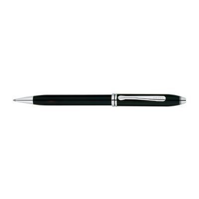 Black Lacquer/Rhodium Plated