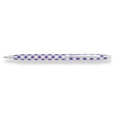 Stylo Bille Carreaux Violet