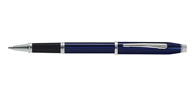 Century II Translucent Blue Lacquer Rollerball Pen