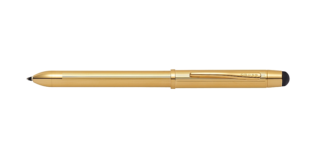 Tech3+ 23KT Gold Plate Multifunction Pen