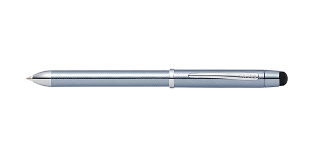  Tech3+ Engraved Frosty Steel Multifunction Pen