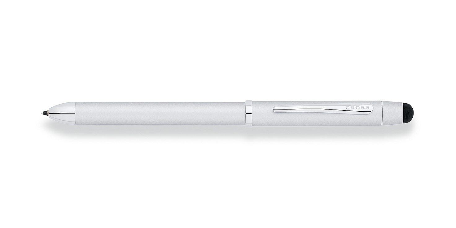 Tech 3+ Satin Chrome Multi-Function Pen
