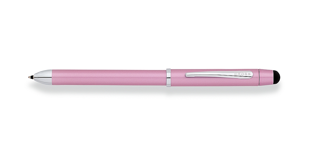 Tech 3+ Frosty Pink Multi-Function Pen