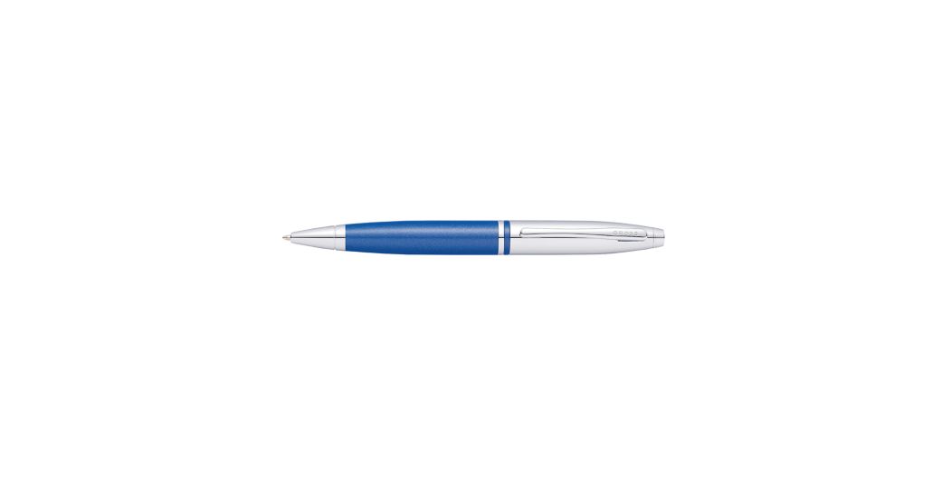 Calais
Chrome and Blue Ballpoint Pen