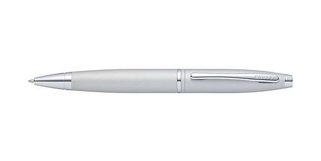 Calais Satin Chrome Ballpoint Pen