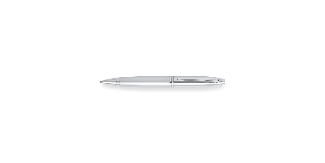 Calais Satin Chrome Ballpoint Pen